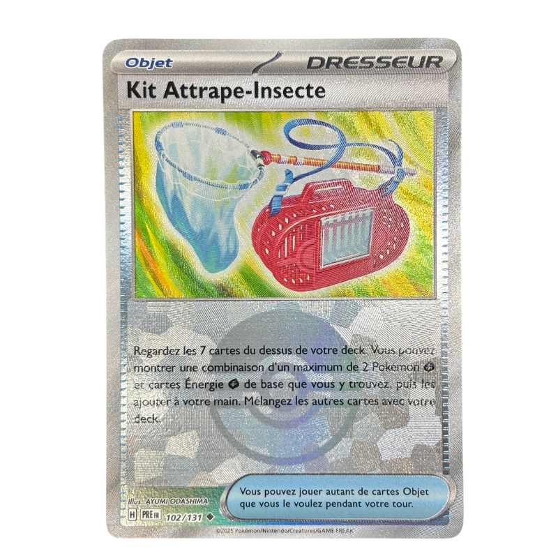 Kit Attrape Insecte 102/131 - Pokeball Évolution Prismatique