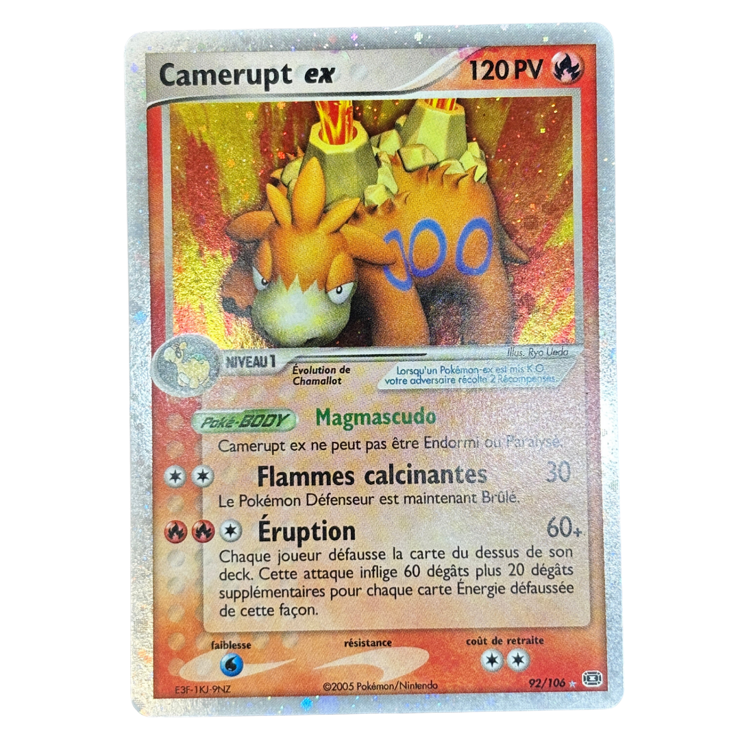 Camerupt EX 92/106 – Emeraude – EXC+