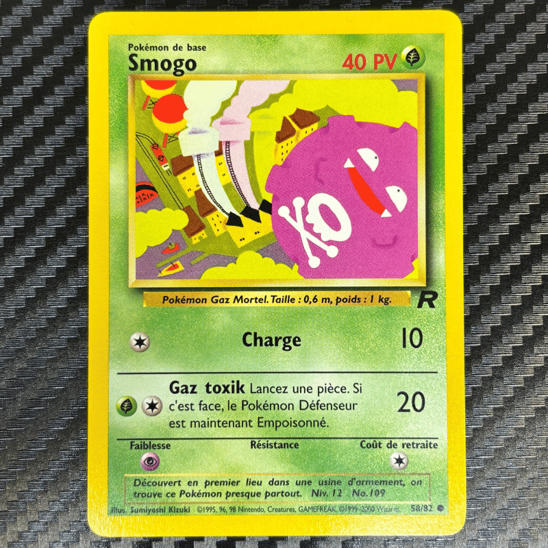 Smogo 58/82 - Team Rocket - NM