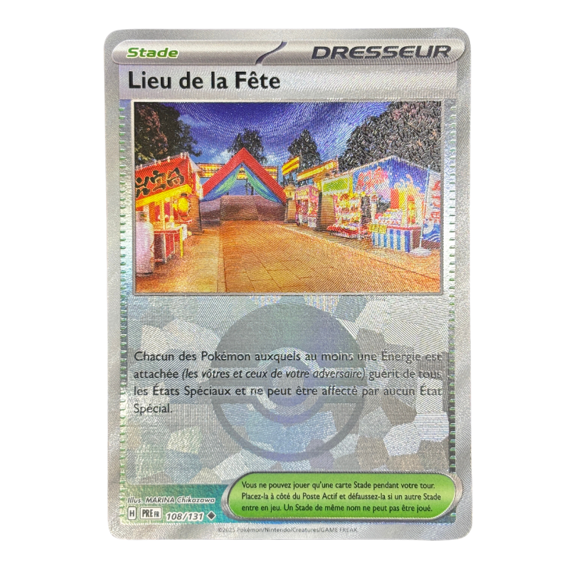 Lieu de la Fête 108/131 - Pokeball Évolution Prismatique