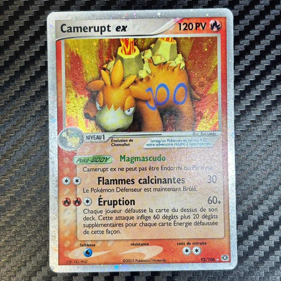 Camerupt EX 92/106 – Emeraude – EXC+