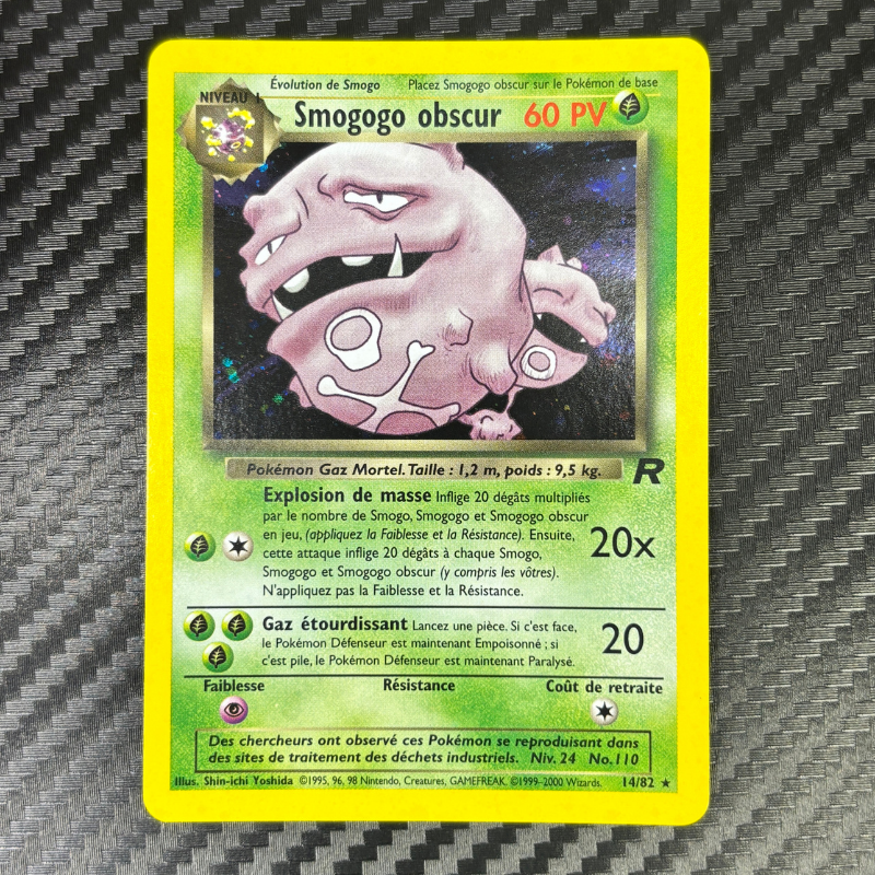 Smogogo obscur 14/82 - Team Rocket - EXC