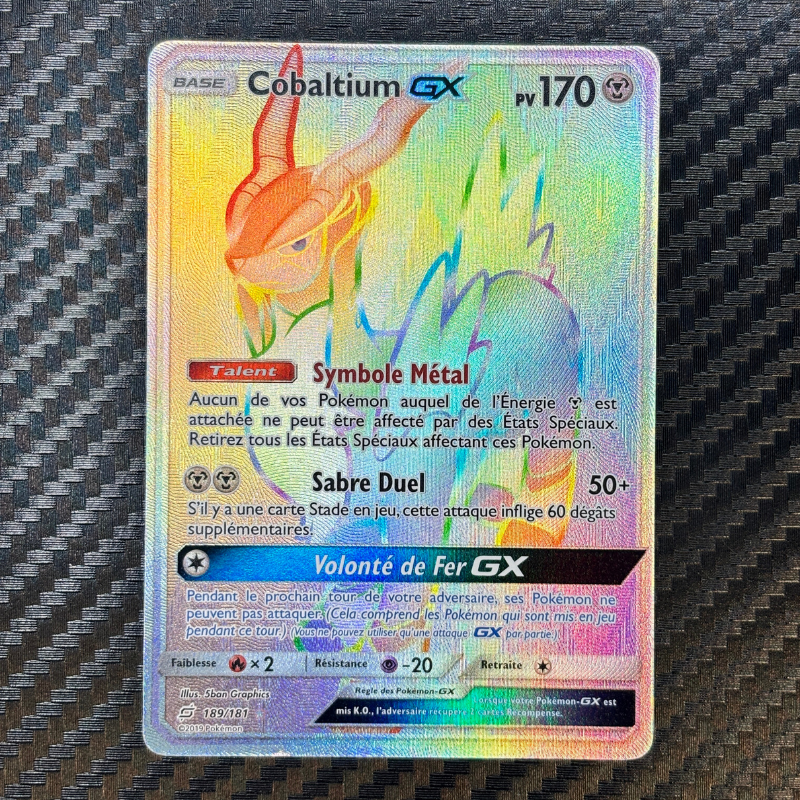 Cobaltium GX 189/181 - Duo de Choc - MINT