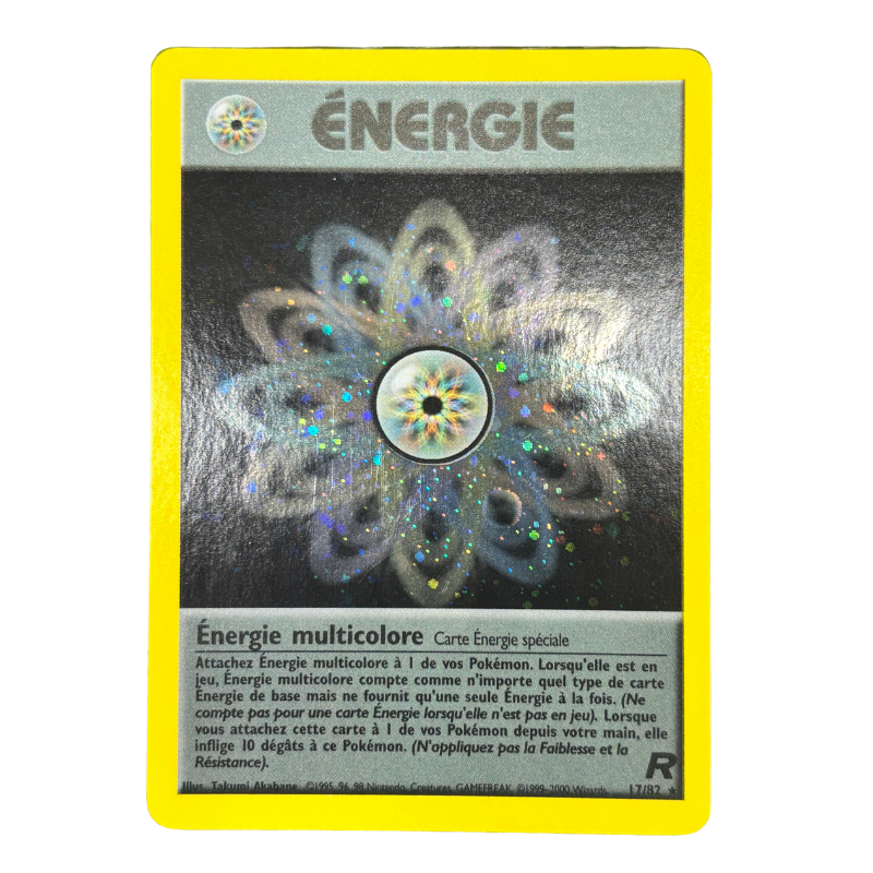 Énergie multicolore 17/82 - Team Rocket - MINT