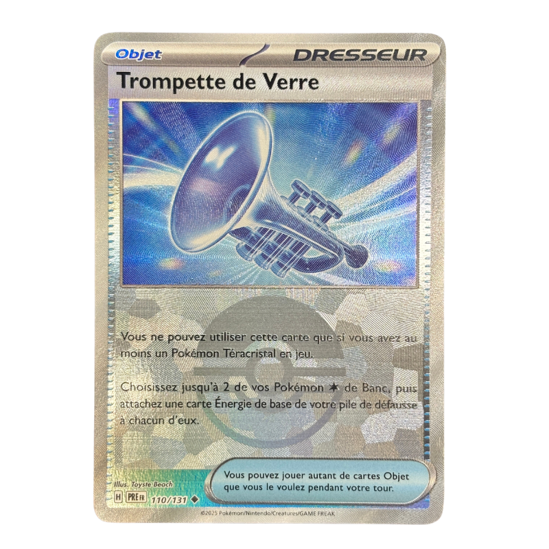 Trompette de Verre 110/131 - Pokeball Évolution Prismatique