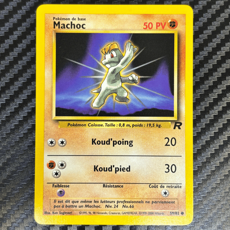 Machoc 59/82 - Team Rocket - NM