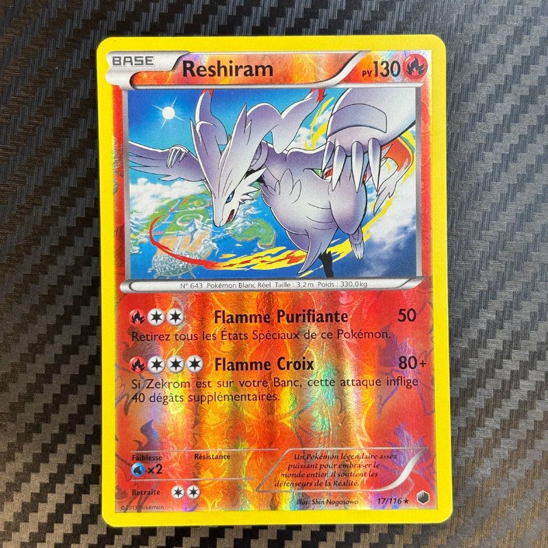 Reshiram 17/116 Glaciation plasma – NM