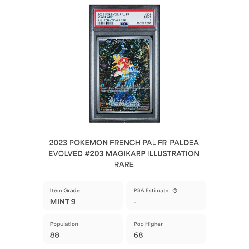 Magicarpe 203/193 - PSA 9