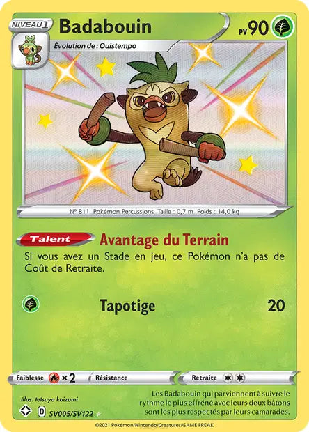 Badabouin Sv005/sv122 - Destinées Radieuses