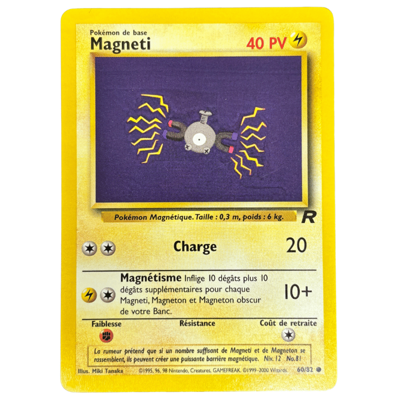 Magnéti 60/82 - Team Rocket - NM