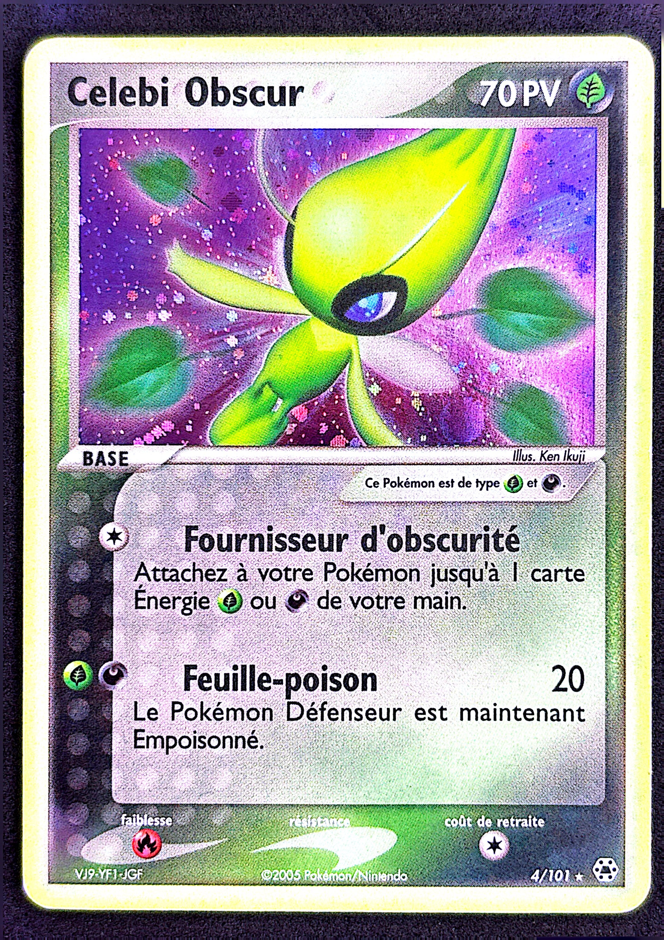 Celebi Obscur 4/101 légendes oubliées | EXC