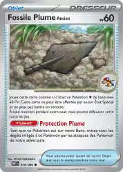 Fossile plume 079/086 – Pokeball – Flamme blanche