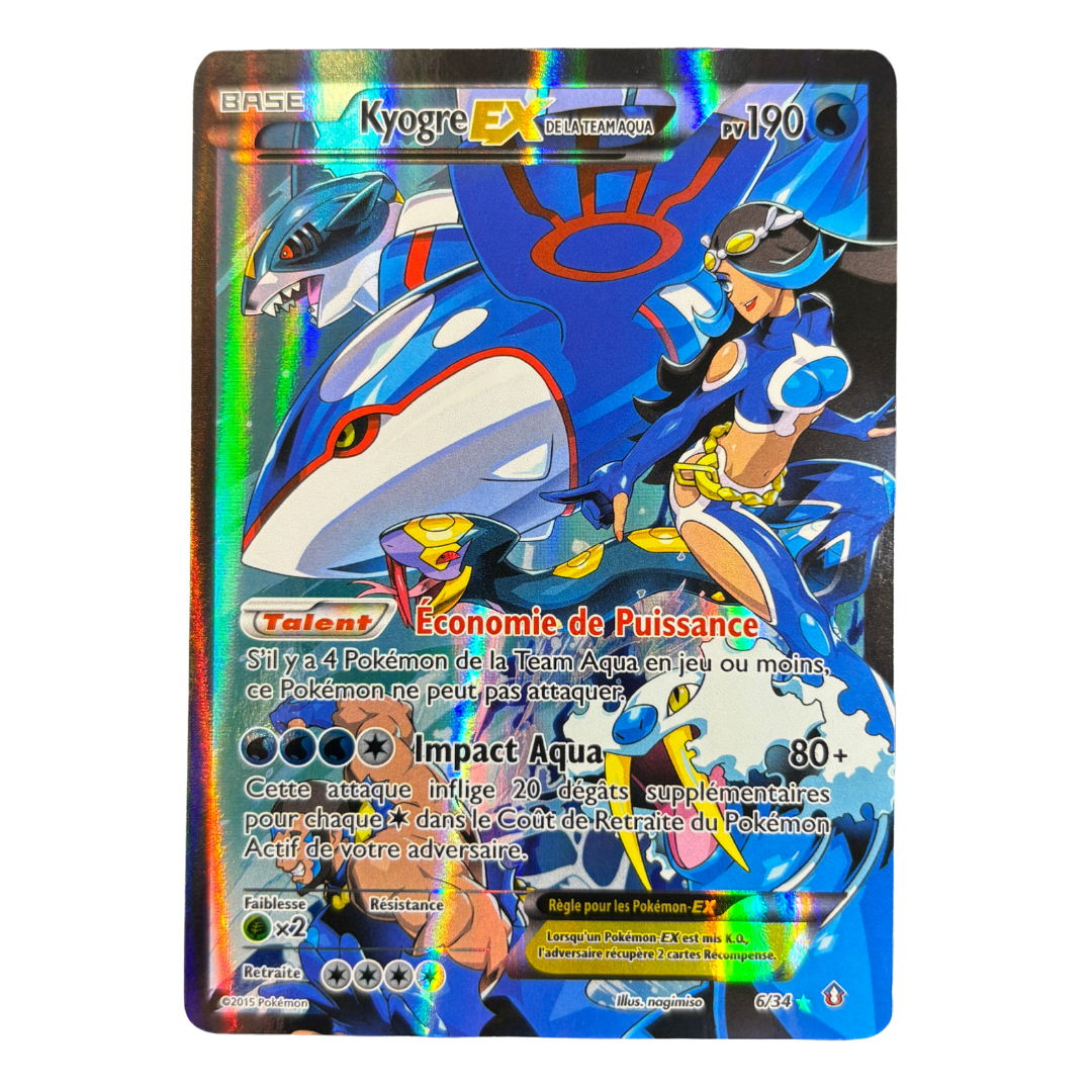 Kyogre EX 6/34 Double danger – NM