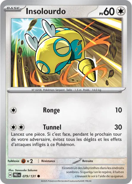Insolourdo 079/131  Evolution prismatique – Pokeball