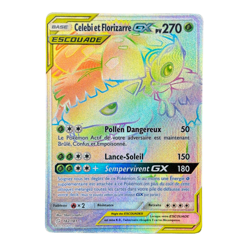 Celebi & Florizarre 182/181 - Duo de Choc - NM