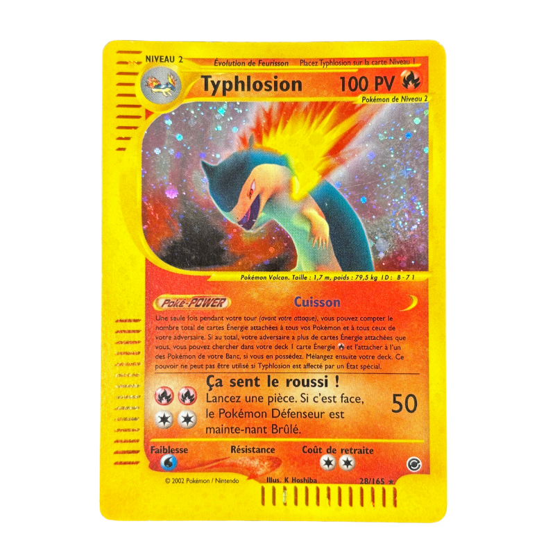 Typhlosion 28/165 - Expedition EXC