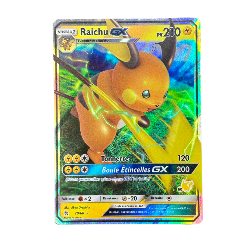 Raichu GX 20/68 - Destinées Occultes