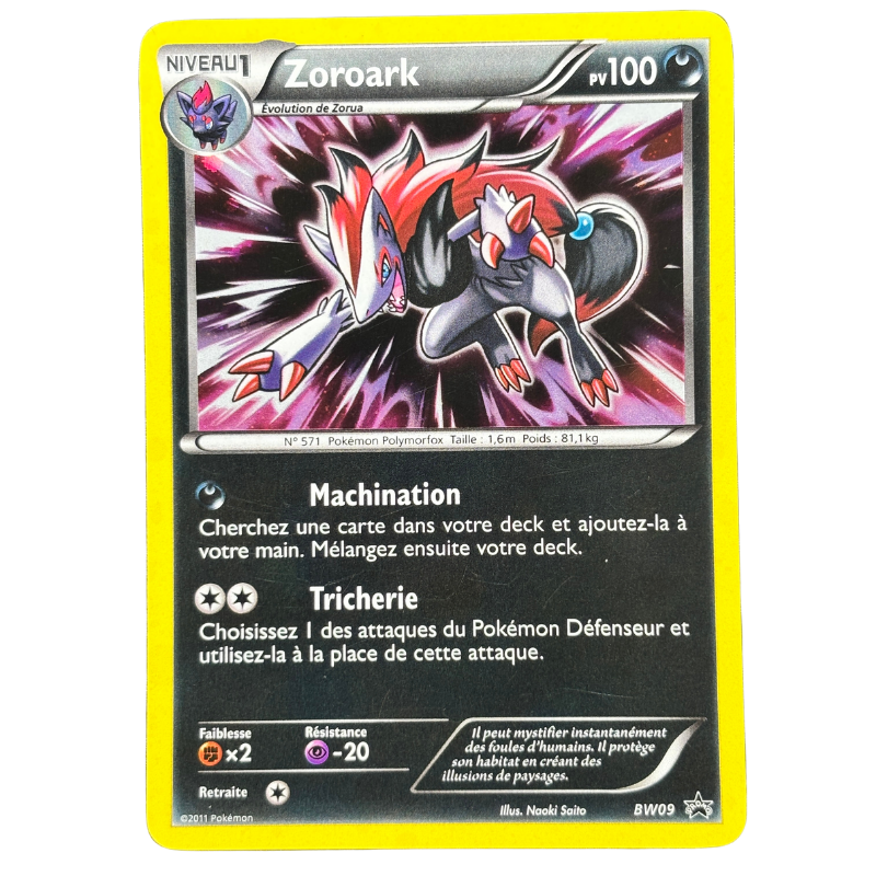 Zoroark BW09 - Promo - NM
