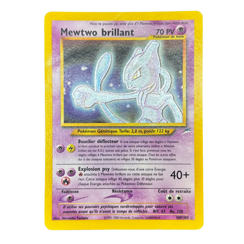 Mewtwo Brillant 109/105 - Neo Destiny - TBE+