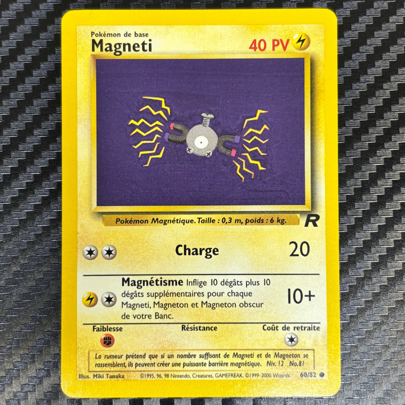 Magnéti 60/82 - Team Rocket - NM