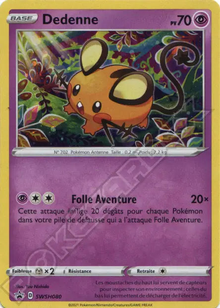 Dedenne SWSH080 - Promo SWSH