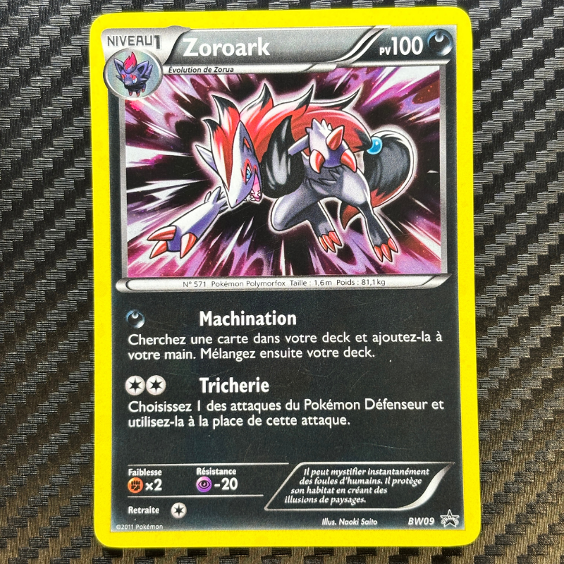 Zoroark BW09 - Promo - NM