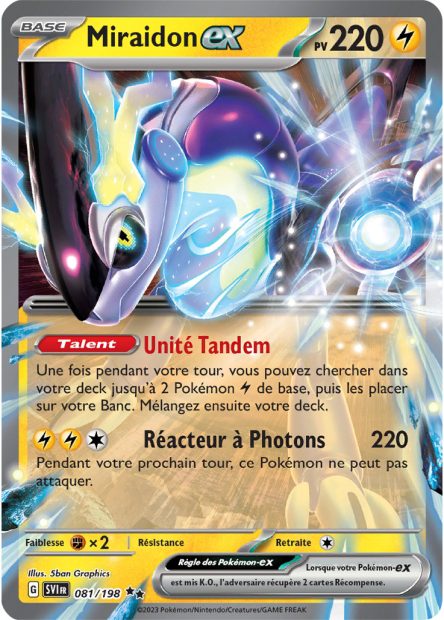 Miraidon-ex 081/198 - Écarlate et Violet