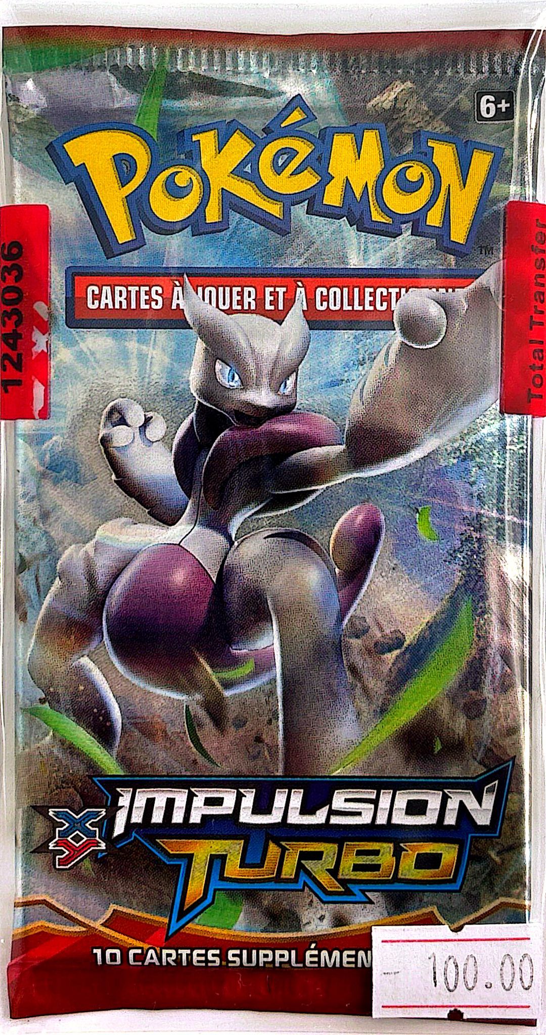 Booster XY Impulsion Turbo Mewtwo X *