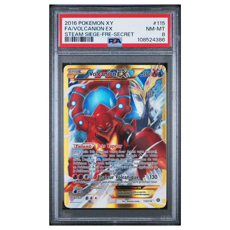 Volcanion EX 115/114 - PSA 8