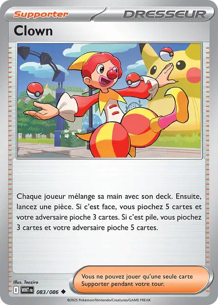 Clown 083/086 Flamme Blanche – Pokeball