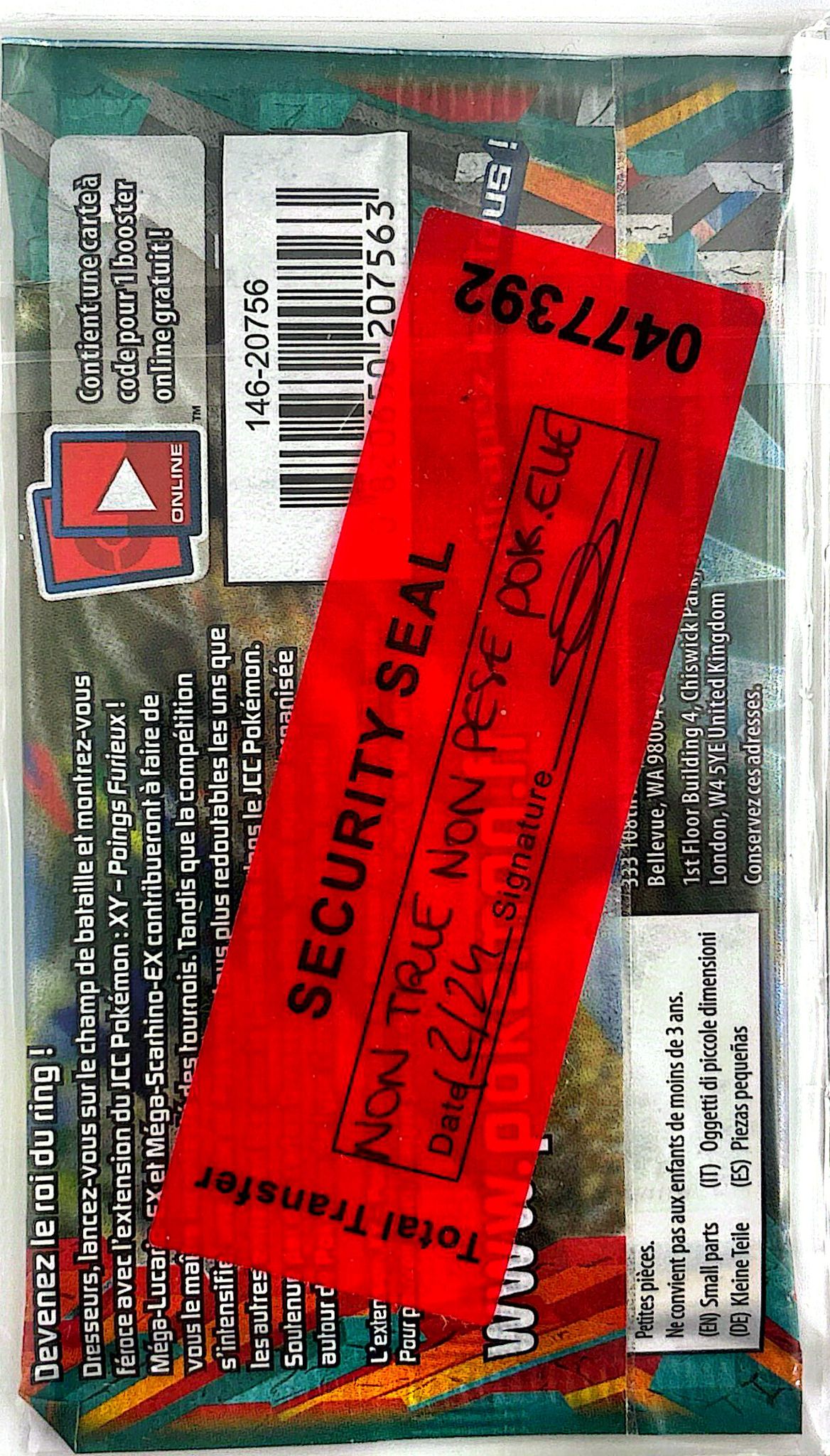 Booster XY Poings Furieux Brutalibré *