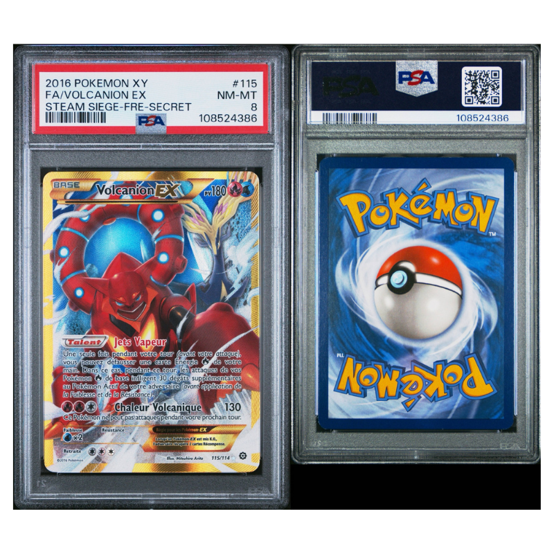 Volcanion EX 115/114 - PSA 8