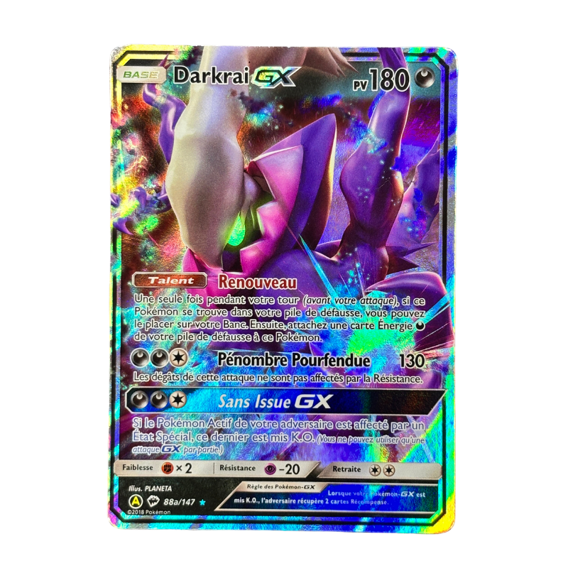Darkrai GX88a/147 - Ombres Ardentes- EXC+