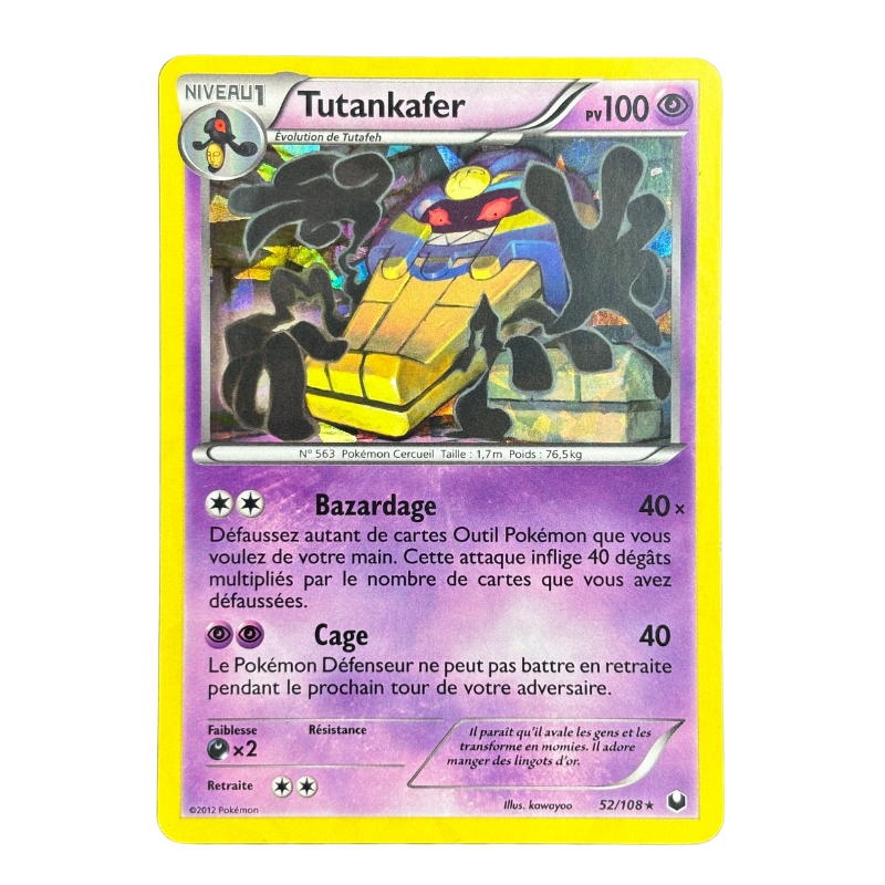 Tutankafer 52/108 Explorateurs obscurs – EXC+