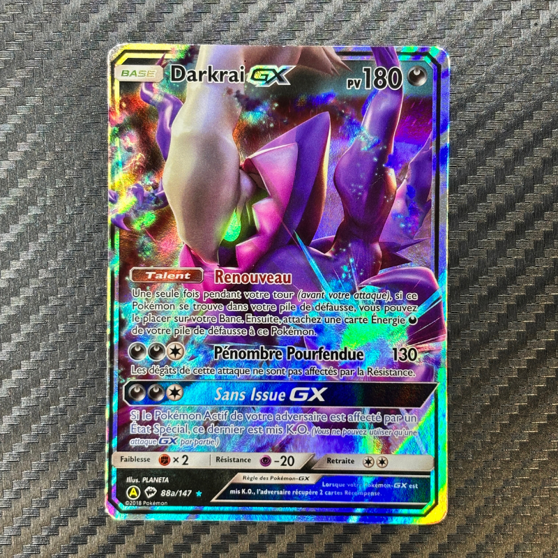 Darkrai GX88a/147 - Ombres Ardentes- EXC+
