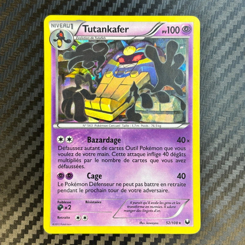 Tutankafer 52/108 Explorateurs obscurs – EXC+