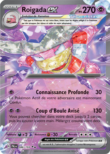 Roigada-ex 086/193 - Évolutions à Paldea