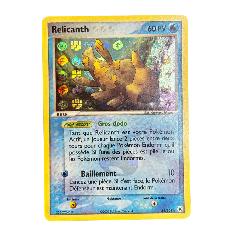 Relicanth 24/101 Légendes oubliées – NM