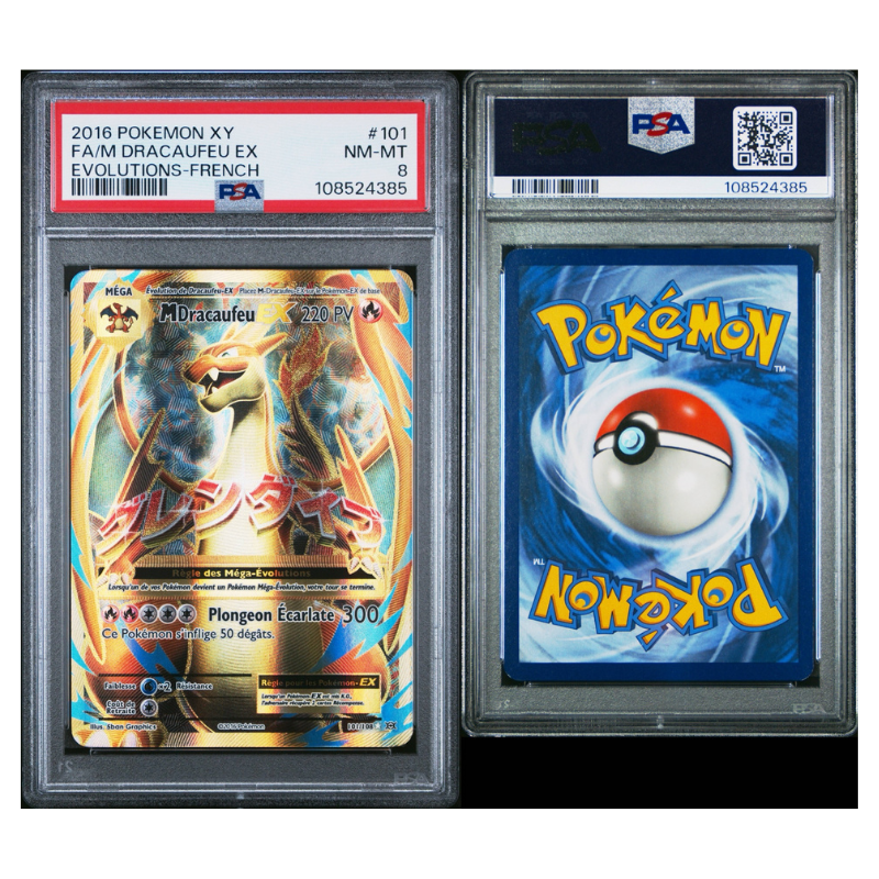 MDracaufeu EX 101/108 - PSA 8
