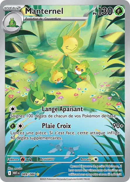 Manternell 089/086 - Flamme blanche