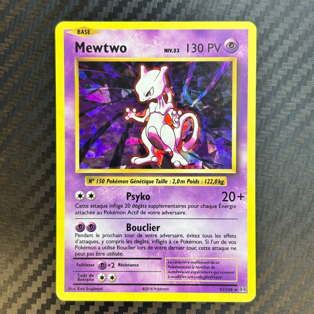Mewtwo 51/108 évolutions – NM