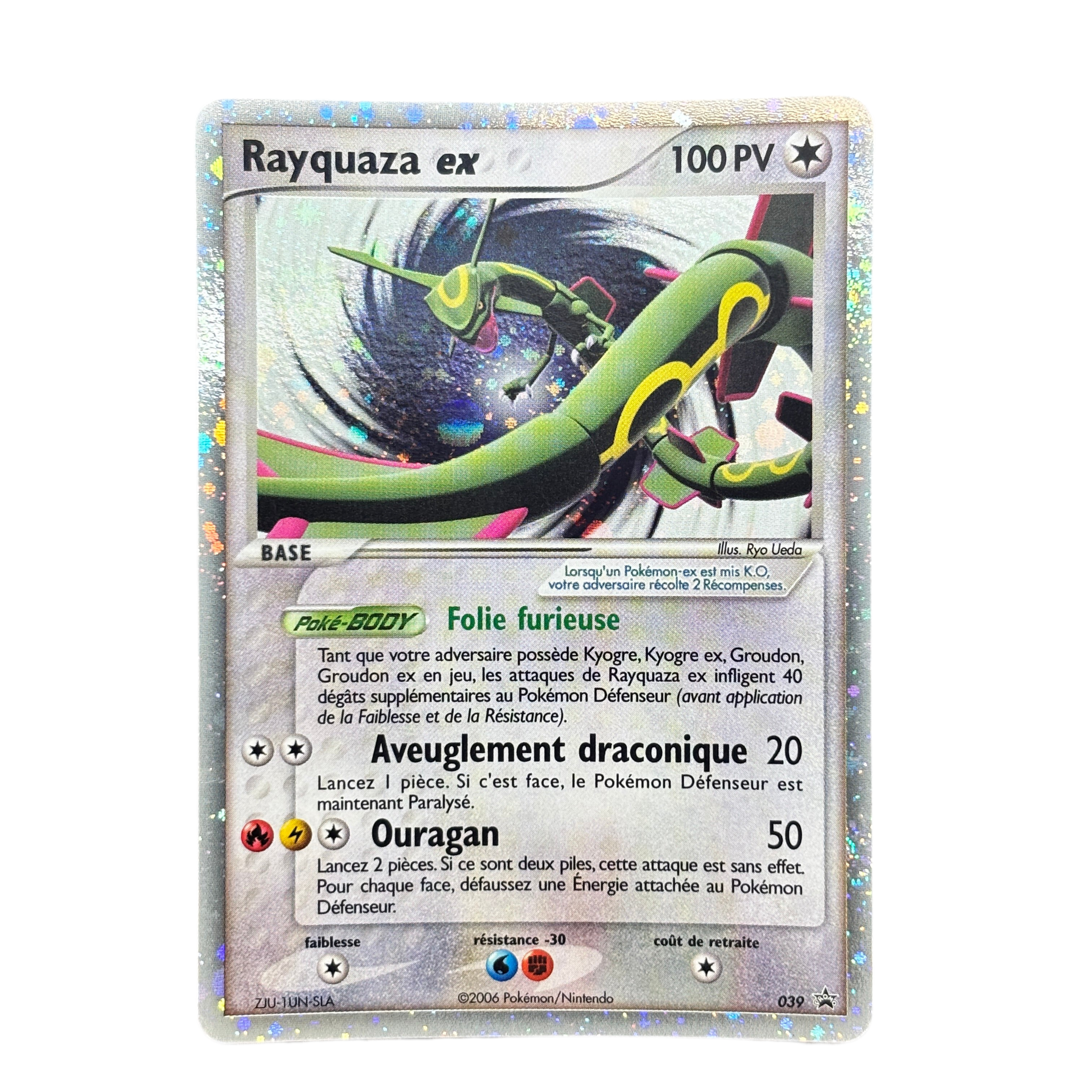 Rayquaza promo black star 039 - EXC+
