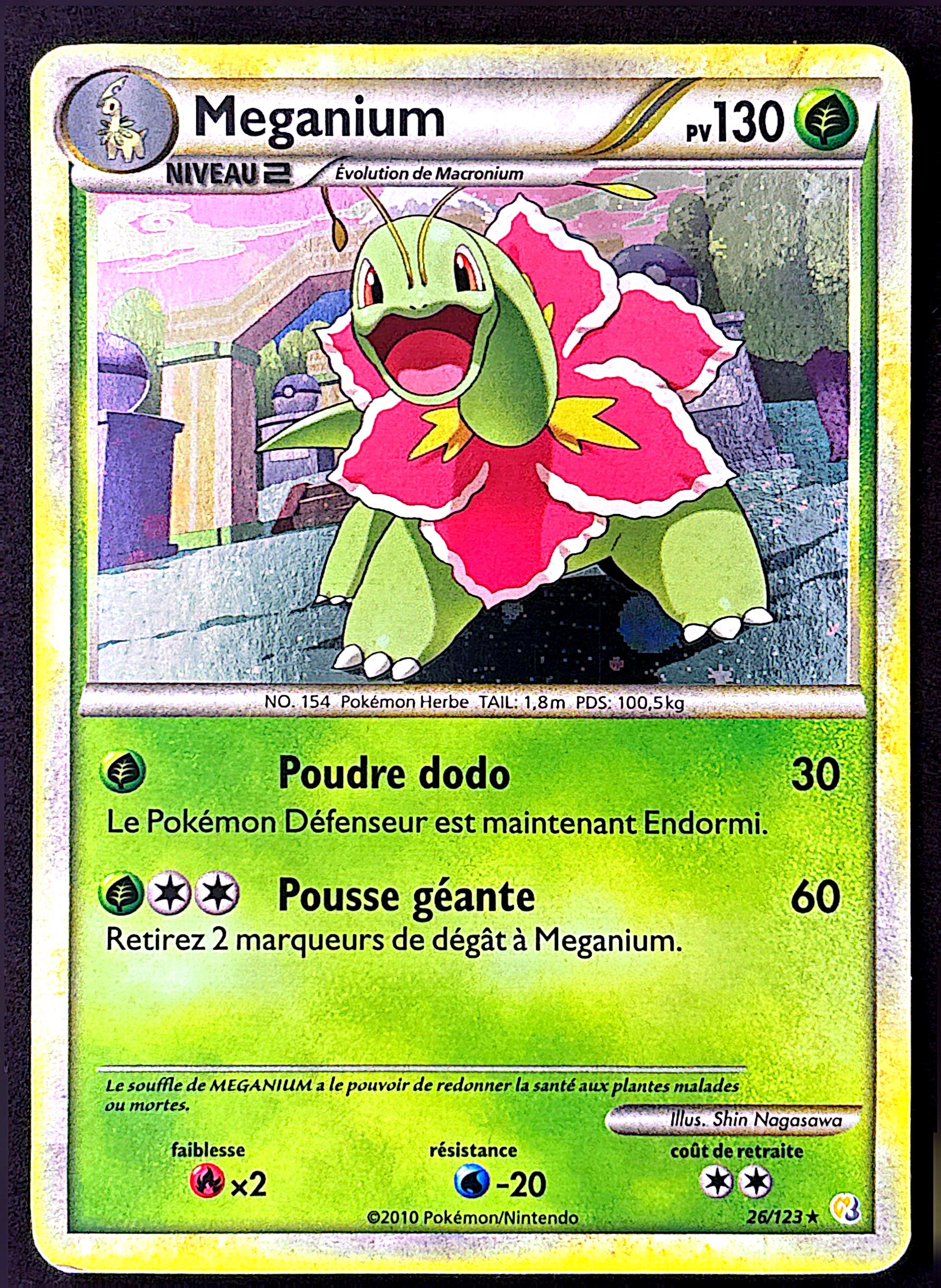 Meganium 26/123 HGSS | EXC+