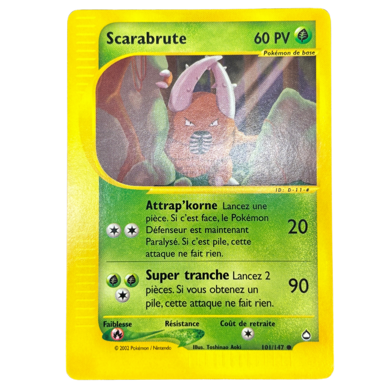Scarabrute 101/147 - Aquapolis - NM