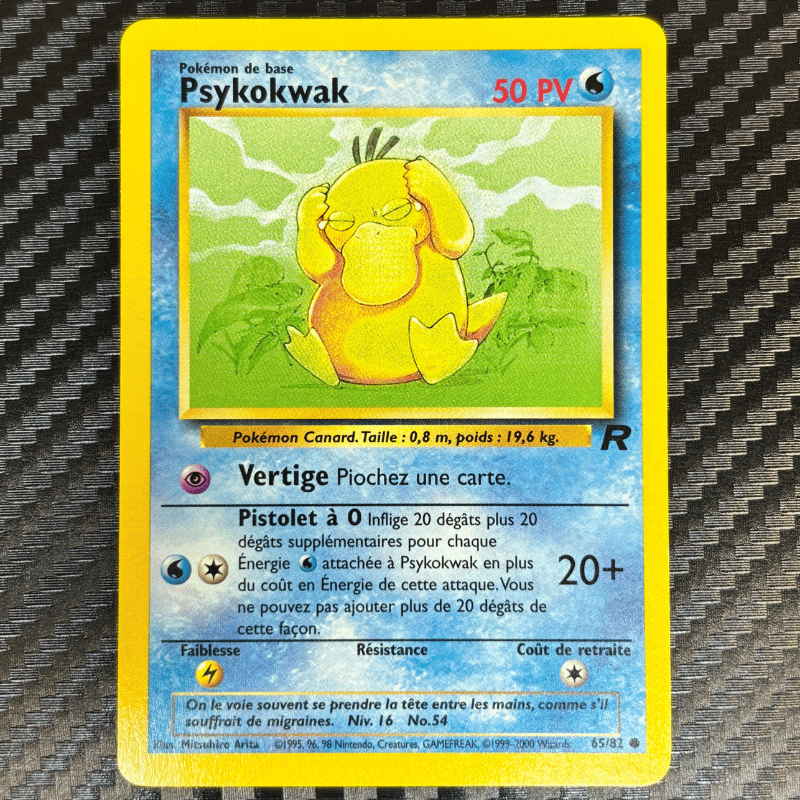Psykokwak 65/82 - Team Rocket - NM