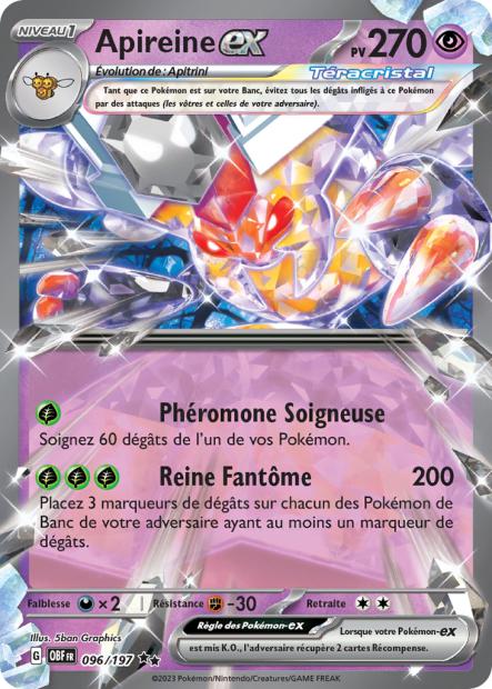Apireine-ex 096/197 - Flammes Obsidiennes