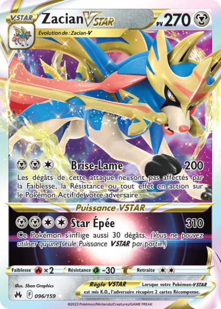 Zacian-VSTAR 096/159 - Zénith Suprême