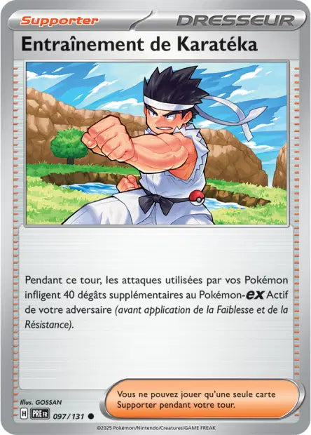 Entraînement de karatéka 097/131 - Pokeball Évolutions Prismatiques