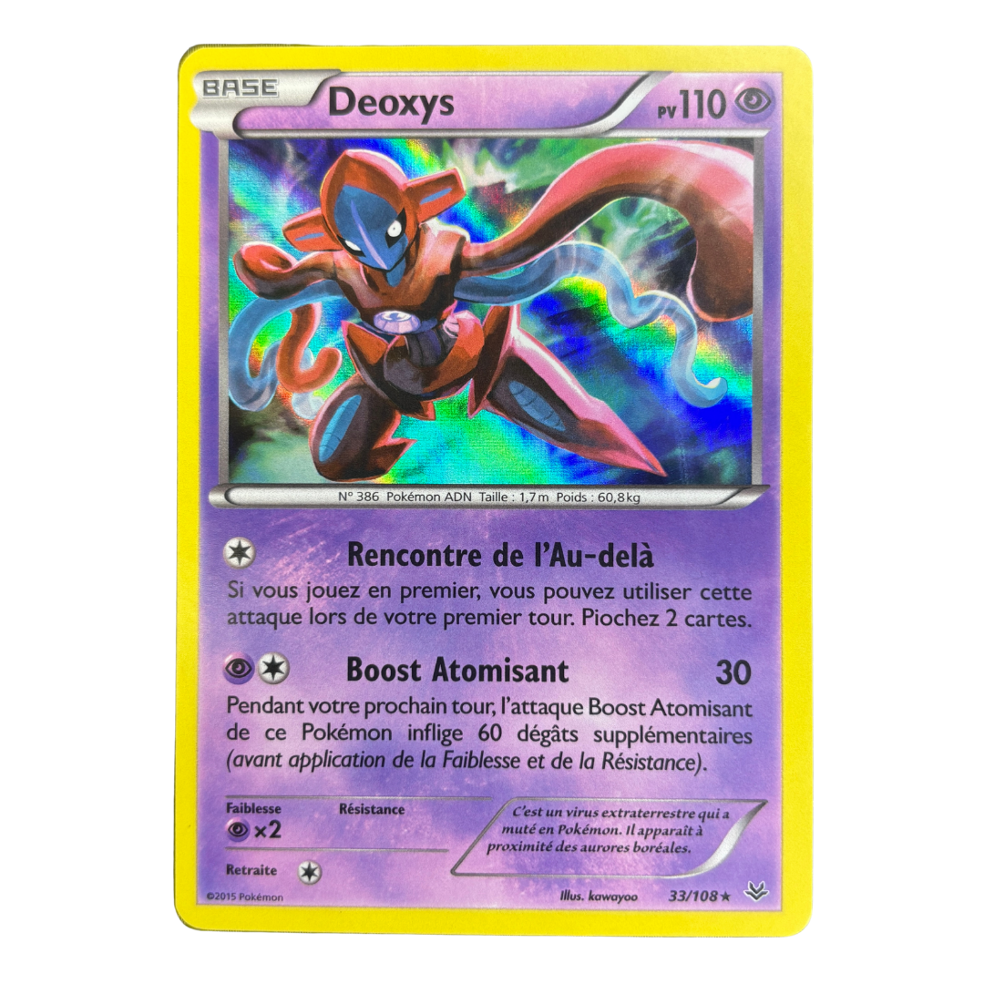 Deoxys 33/108 Ciel rugissant – EXC+