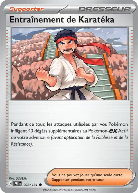 Entraînement de Karatéka 098/131 - Pokeball Évolution Prismatique